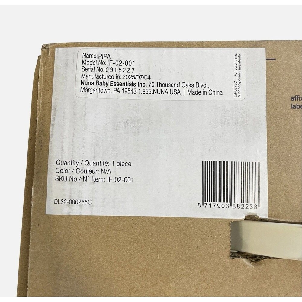 NEW Nuna PIPA Base model NUNIF-02-001 for Infant Car Seat #NG2238 - Picture 5 of 5